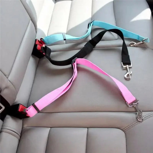 CritterCove Dog Car Seat Belt — Adjustable Safety Restraint for Travel
