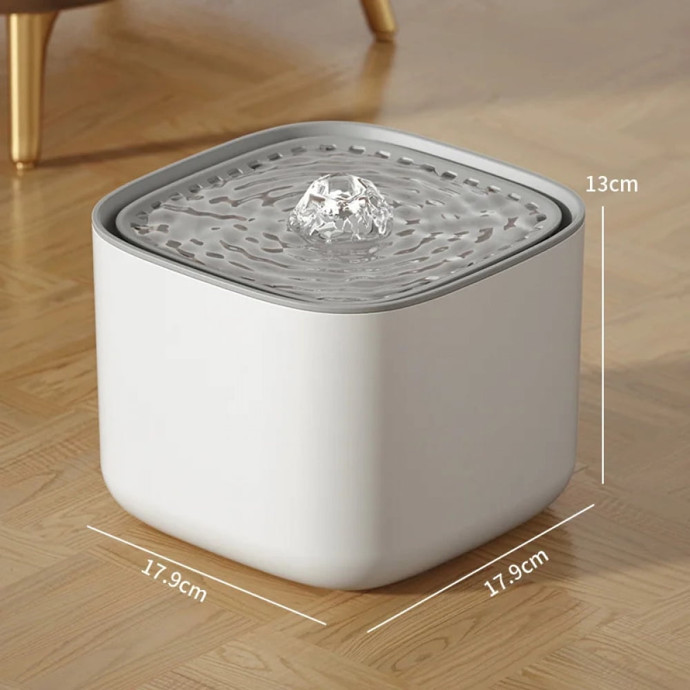 Cat water fountain 3L auto recirculating filter