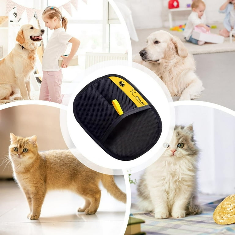 Pet grooming gloves hair removal mitt